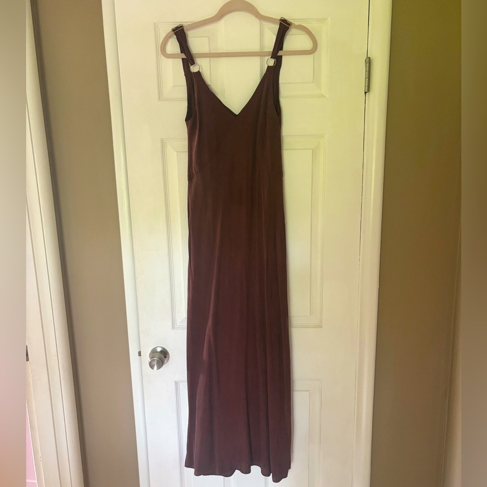 DISSH Brown Midi Slip Dress